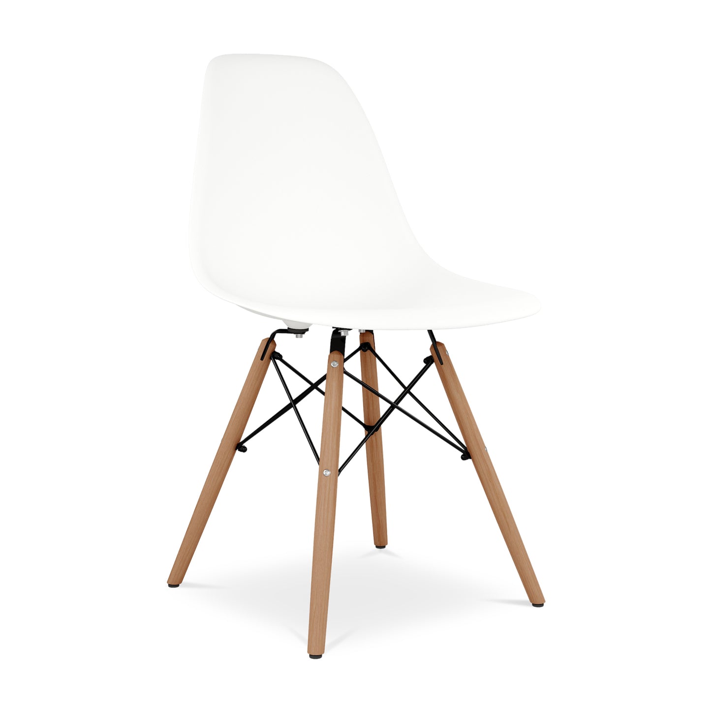 Pyramid Dining Chair, White