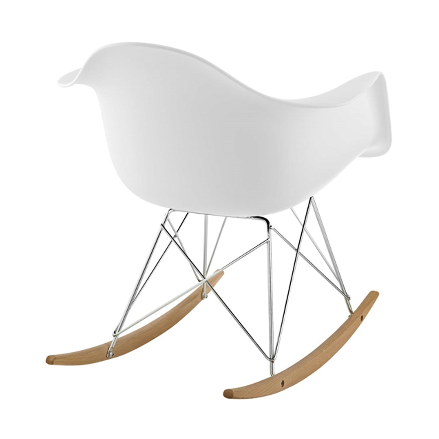 Atoll Rocker Chair, White