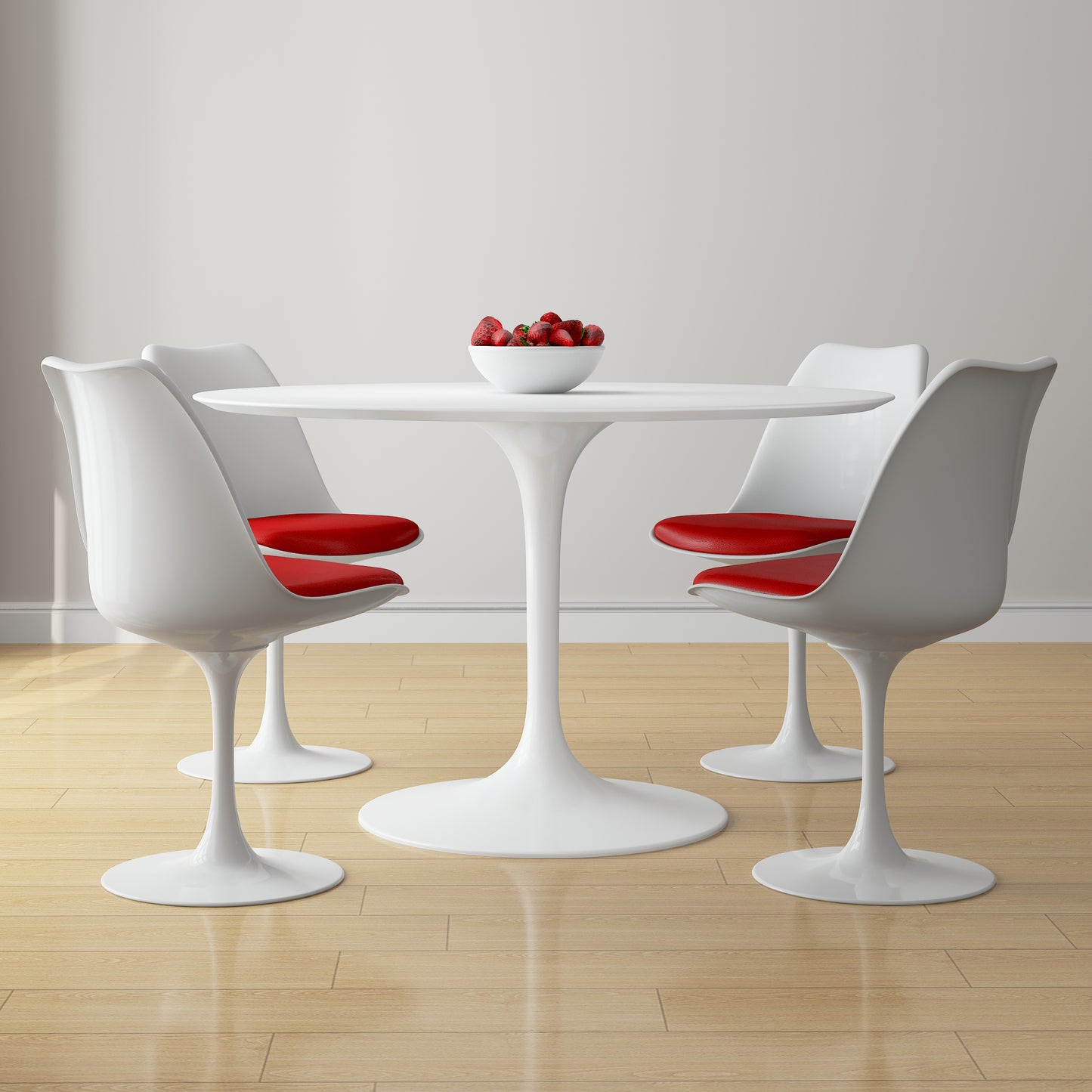 Rose Dining Chair, Red