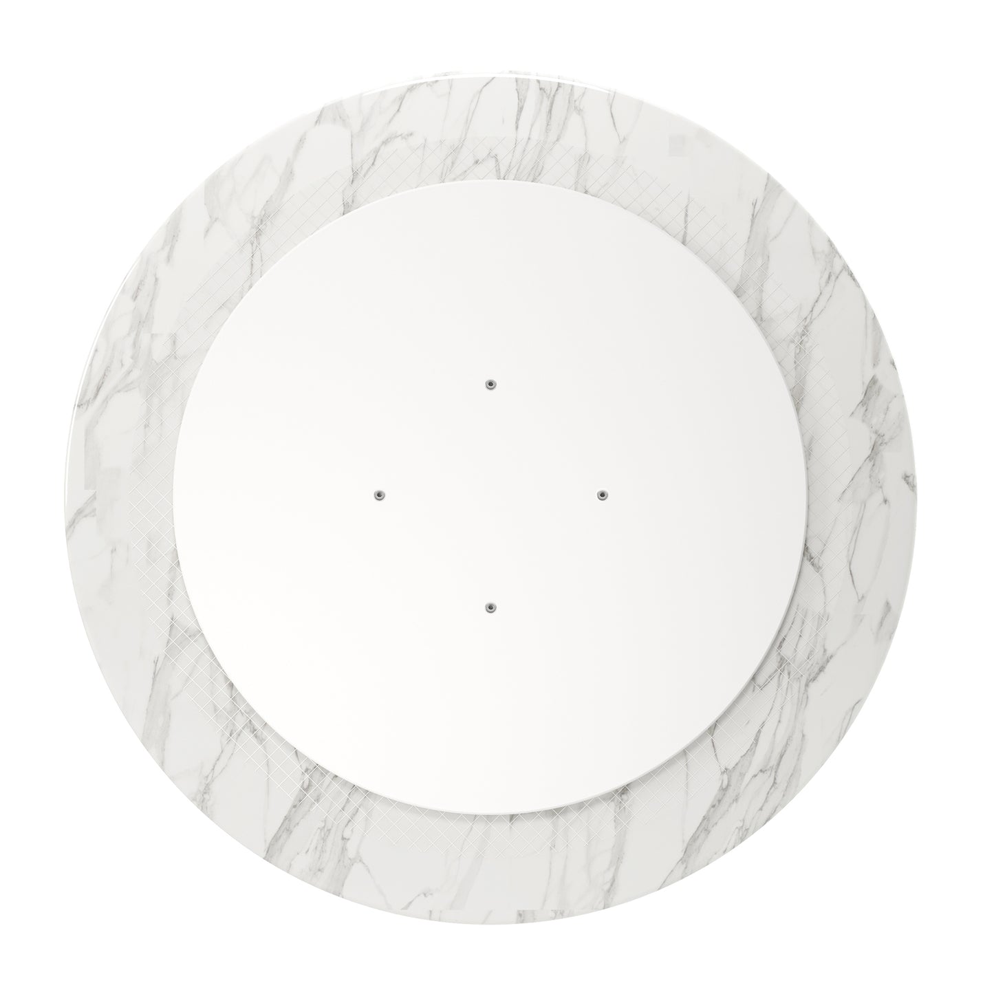 Rose 40" Round Marble Dining Table