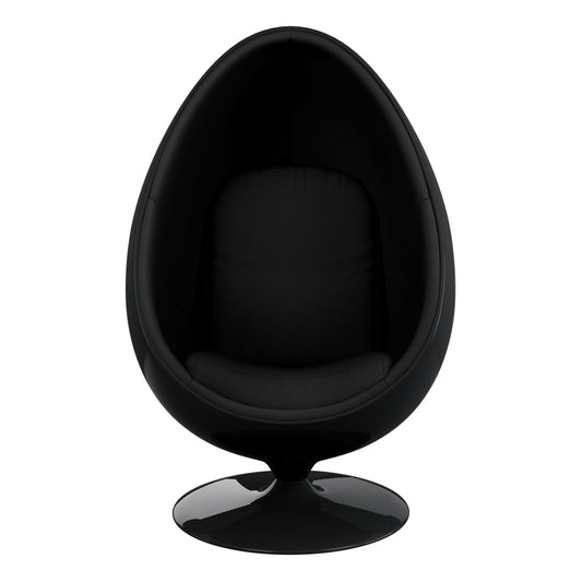 Easter Egg Chair, Black & Black