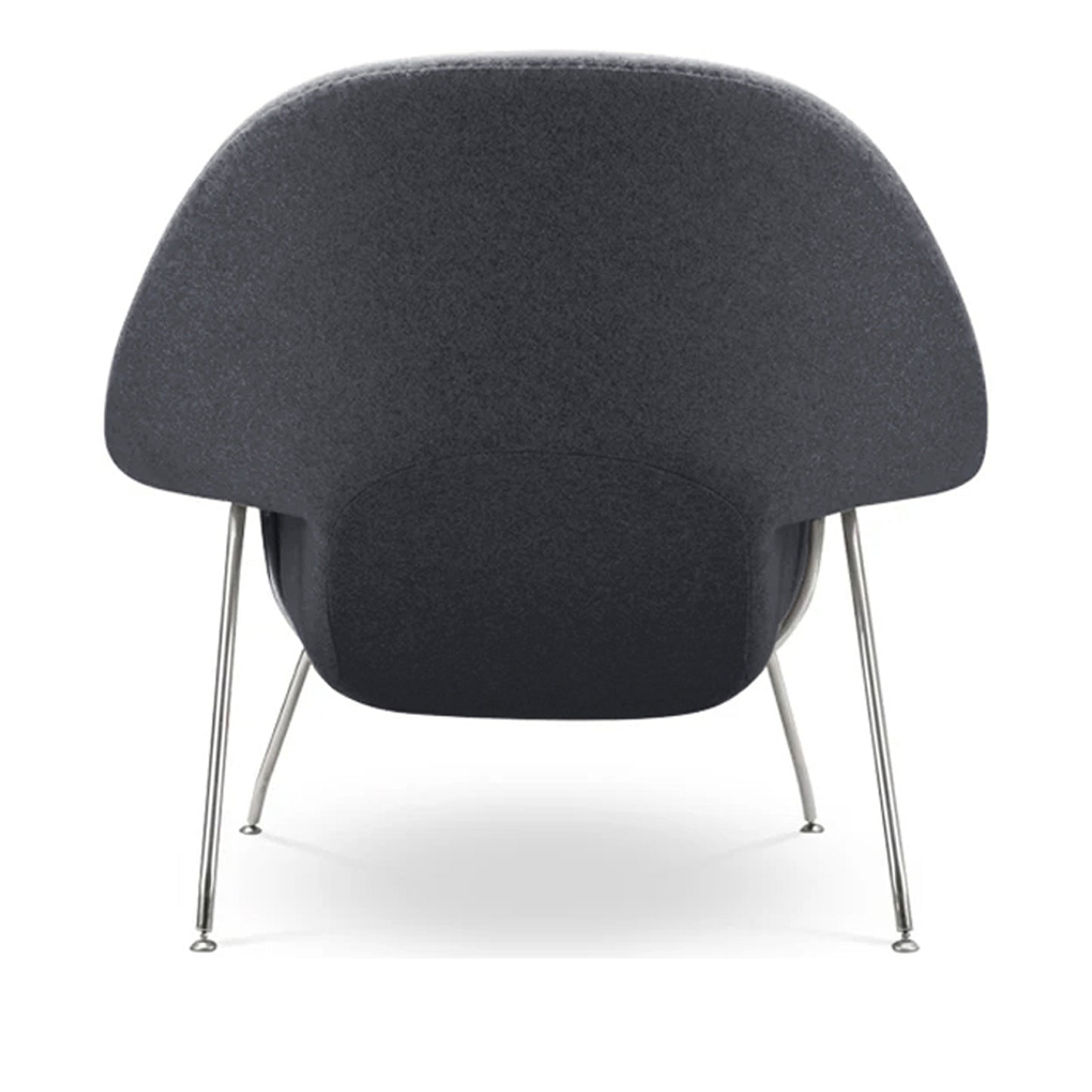 Haven Lounge Chair & Ottoman, Dark Gray