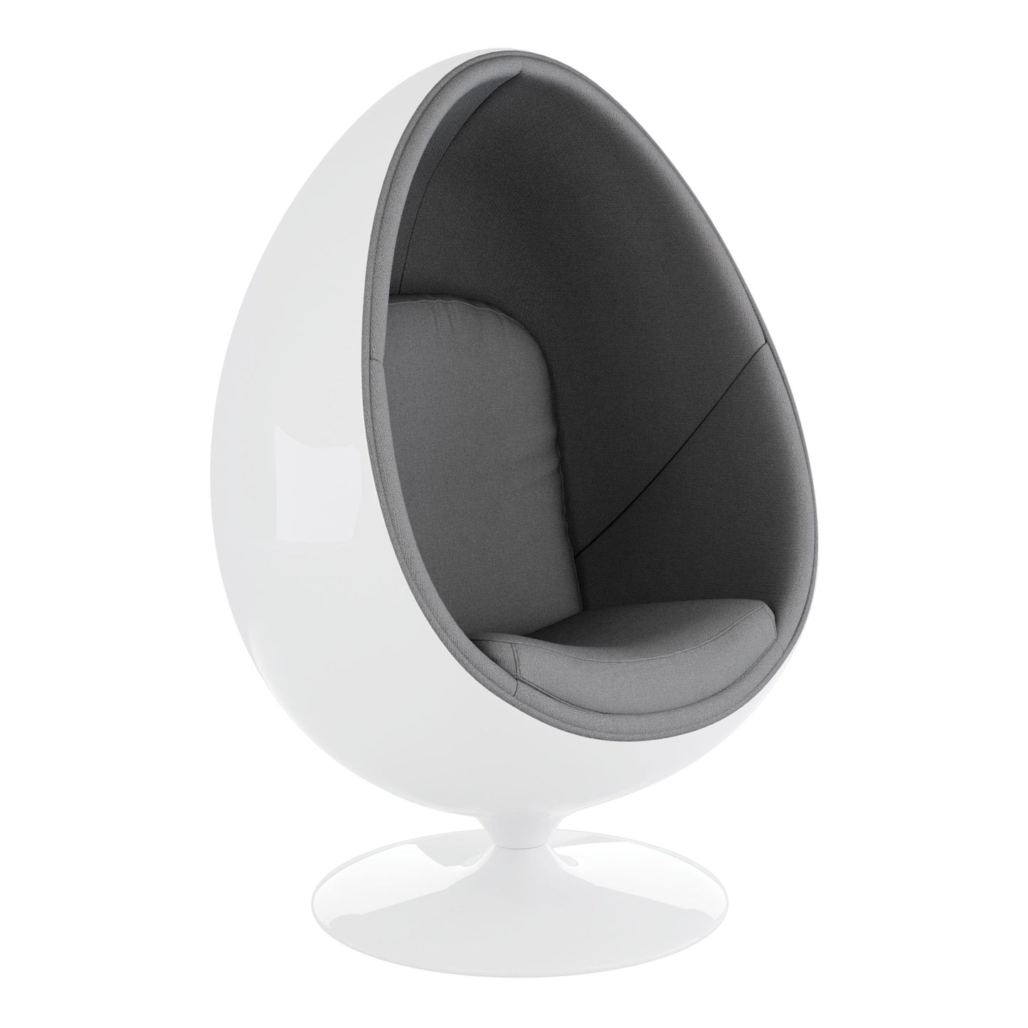 Easter Egg Chair, Gray