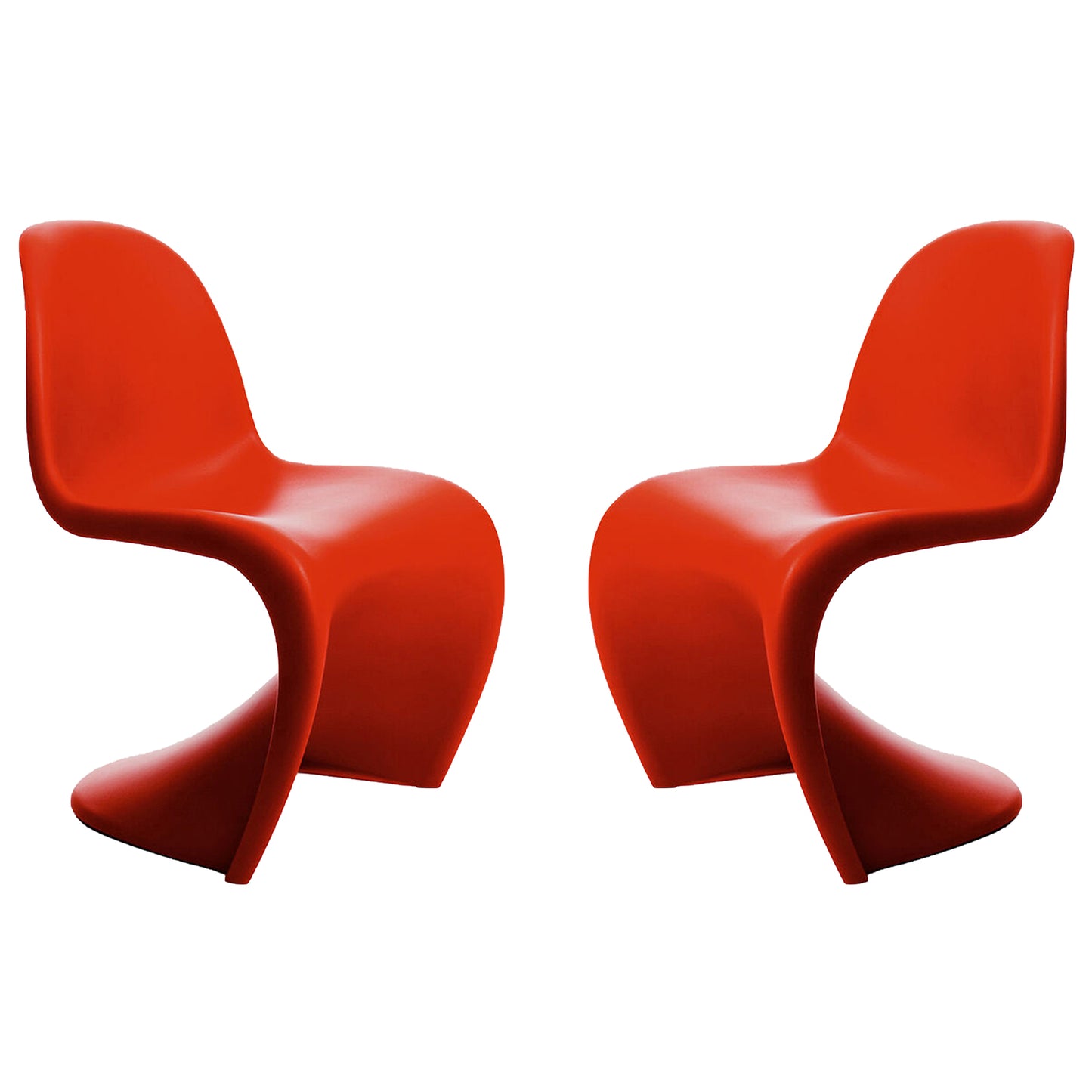Wave Chair, Red